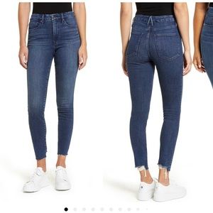 GOOD AMERICAN GOOD LEGS HIGH WAIST RAW